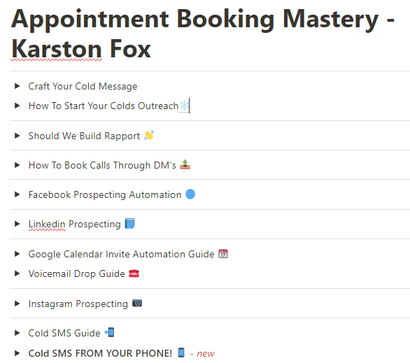 You are currently viewing Karston Fox – Appointment Booking Mastery Download