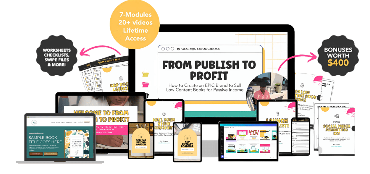 You are currently viewing Kim George – From Publish to Profit Download