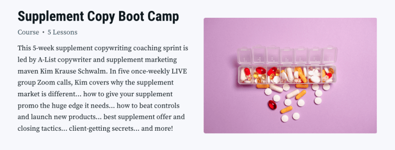 You are currently viewing Kim Krause Schwalm – Supplement Copy Boot Camp Download