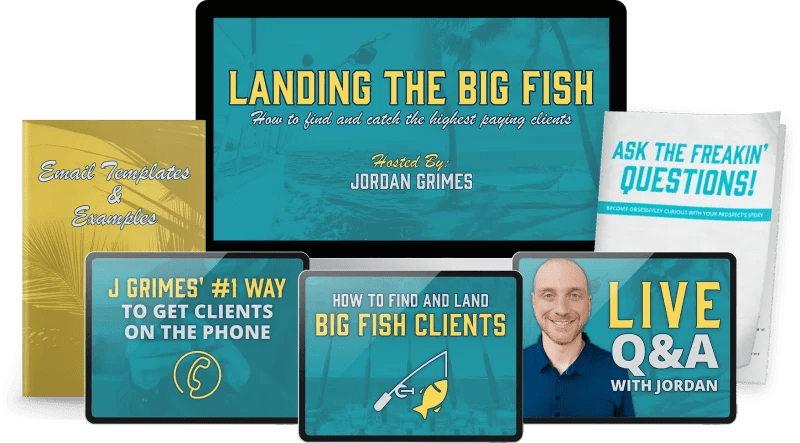 You are currently viewing Kyle Milligan, John Grimes – Landing The Big Fish + Email Playbook Download