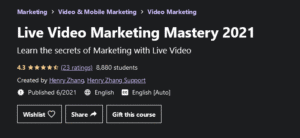 Read more about the article Live Video Marketing Mastery 2021 Free Download