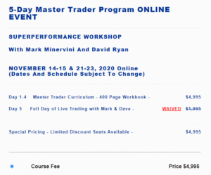 Read more about the article Mark Minervini – 5-Day Master Trader Program ONLINE EVENT Download