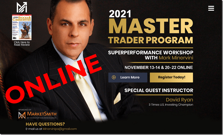 You are currently viewing Mark Minervini – Master Trader Program 2021 Download