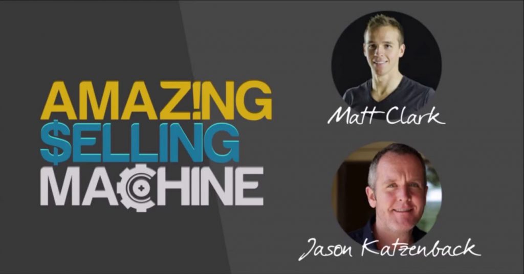 You are currently viewing [SUPER HOT SHARE] Matt Clark & Jason Katzenback – Amazing Selling Machine 11 Download