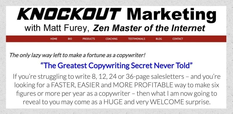 You are currently viewing Matt Furey – The Original Matt Furey Email Copywriting Seminar Free Download