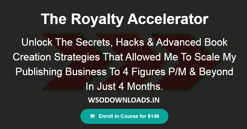 You are currently viewing [SUPER HOT SHARE] Matt Logan – The Royalty Accelerator Download