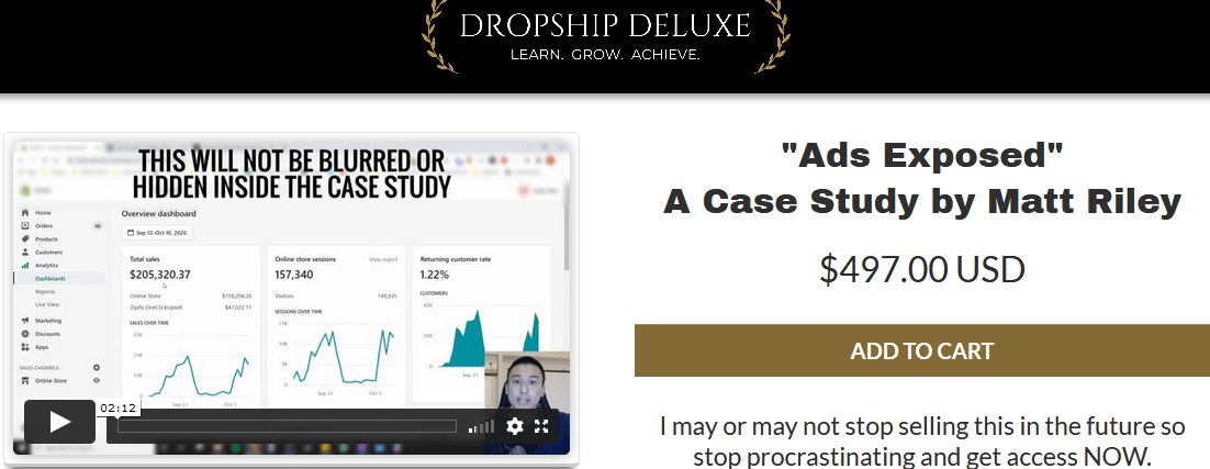 You are currently viewing Matt Riley – Ads Exposed Case Study 2021 Download