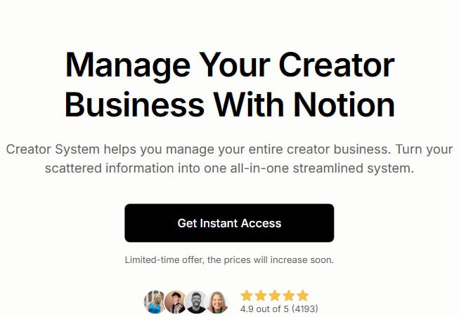 You are currently viewing Modest Mitkus- The Notion Creator System Download