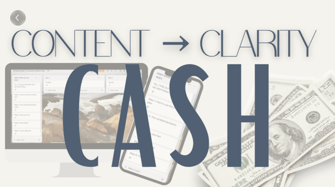 You are currently viewing Morgan Alexis – Content Clarity Cash 30 Day Content Plan Download