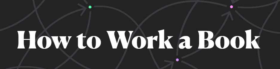 You are currently viewing Nick Milo – How to Work a Book Download
