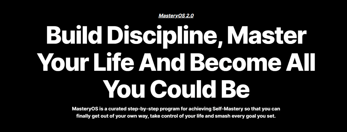 You are currently viewing Ross Harkness – MasteryOS Download