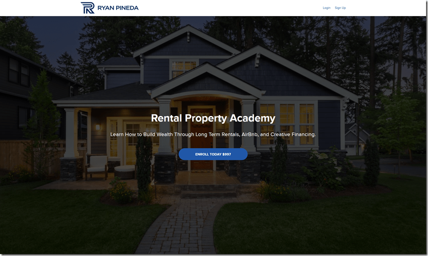 You are currently viewing Ryan Pineda – Rental Property Academy Download