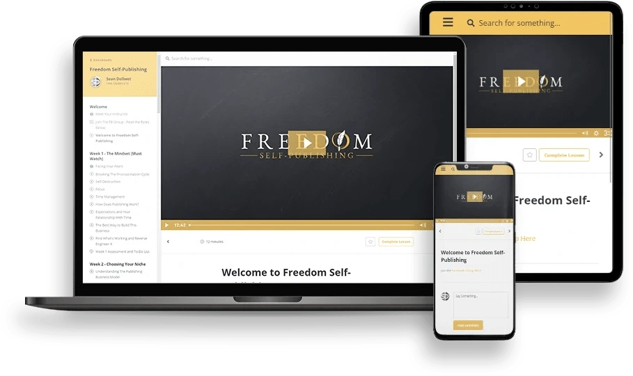You are currently viewing Sean Dollwet – Freedom Self-Publishing Program Download