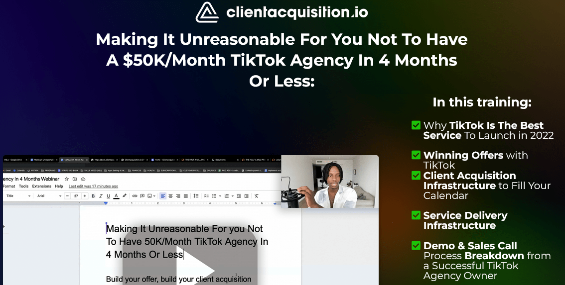 You are currently viewing Serge Gatari – $50K/Month TikTok Agency Webinar Download