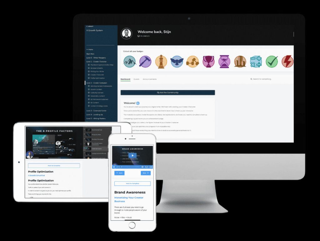 You are currently viewing Stijn Noorman – The X Growth System Download