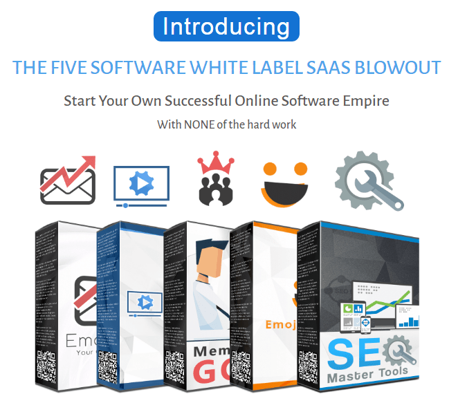 You are currently viewing [GET] THE FIVE SOFTWARE WHITE LABEL SAAS BLOWOUT – Launching 7 Dec 2020 Free Download
