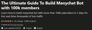 Read more about the article [GET] The Ultimate Guide To Build Manychat Bot with 100k Members Free Download