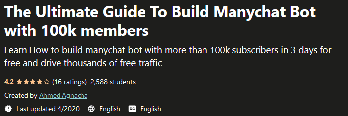 You are currently viewing [GET] The Ultimate Guide To Build Manychat Bot with 100k Members Free Download