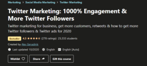 Read more about the article [GET] Twitter Marketing – 1000% Engagement & More Twitter Followers Free Download