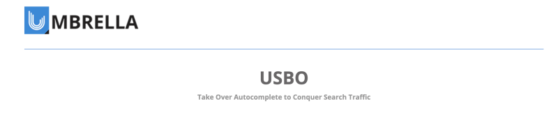 You are currently viewing Umbrella – uSBO (Search Box Optimization) Download