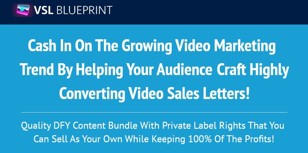 You are currently viewing [GET] VSL Blueprint PLR Bundle