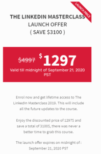 Read more about the article [SUPER HOT SHARE] Vaibhav Sisinty – LinkedIn Masterclass 2020 Download