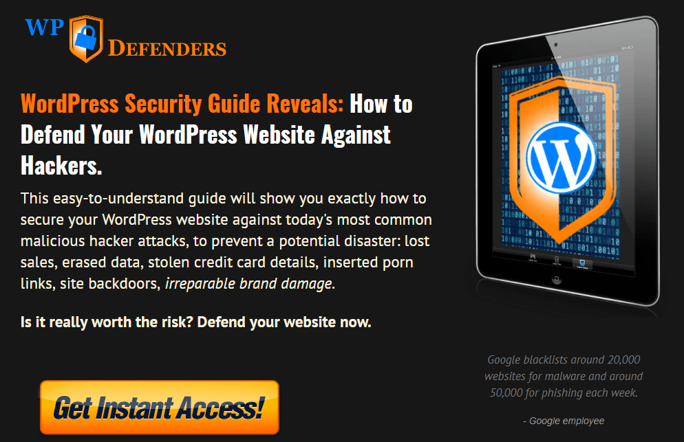 You are currently viewing [GET] WPDefenders – Ultimate WordPress Security Manual 2019 Download