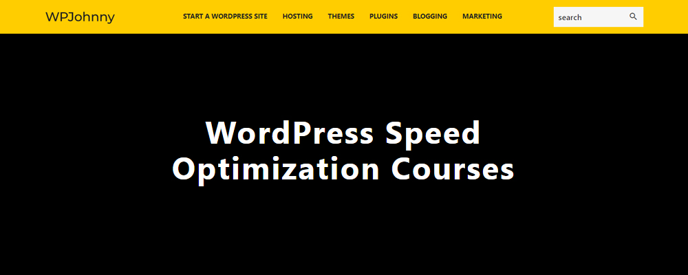 You are currently viewing WPJohnny – WordPress Speed Optimization Courses Download