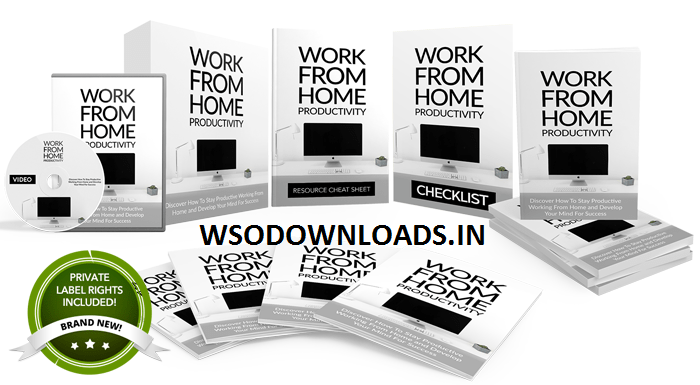 You are currently viewing [GET] Work From Home Productivity – UnstoppablePLR.com Download