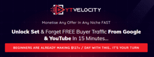 Read more about the article [GET] YT Velocity – Unlock Set & Forget FREE Buyer Traffic From Google & YouTube Free Download