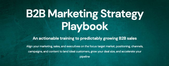 You are currently viewing Zinkevich & Blagojevic – B2B Marketing Strategy Playbook Download