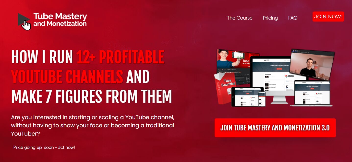 You are currently viewing Matt Par – Tube Mastery and Monetization 3.0 Download